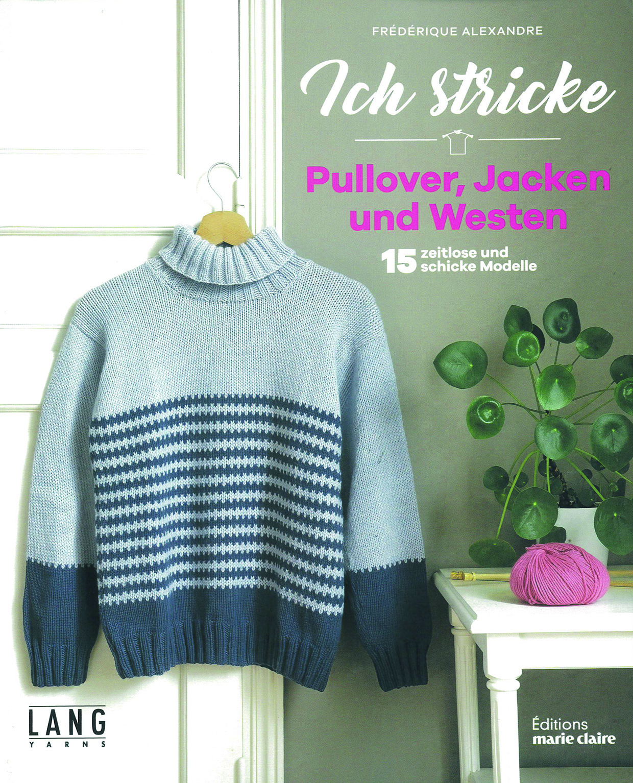 LANGYARNS Bücher Ich stricke Pullover Editions Marie Claire